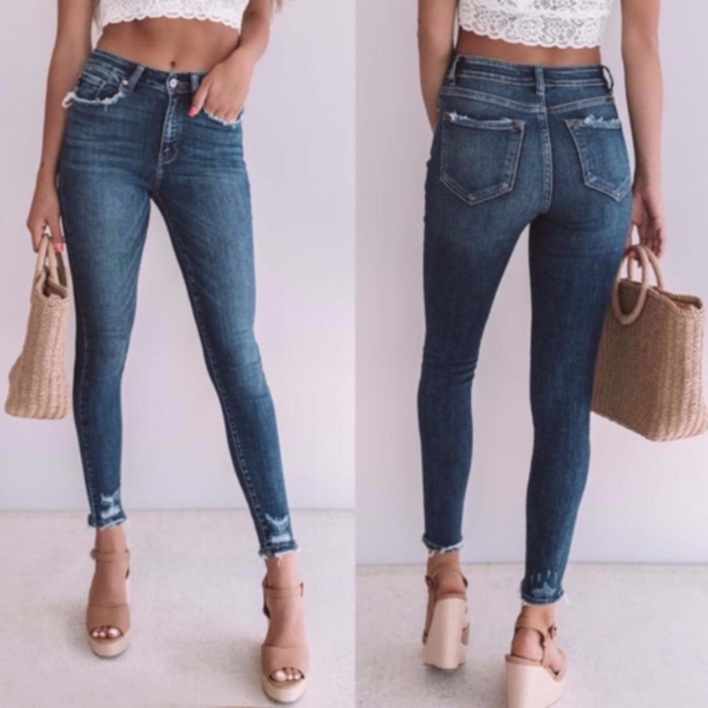 VICKIE distressed skinny Jeans   